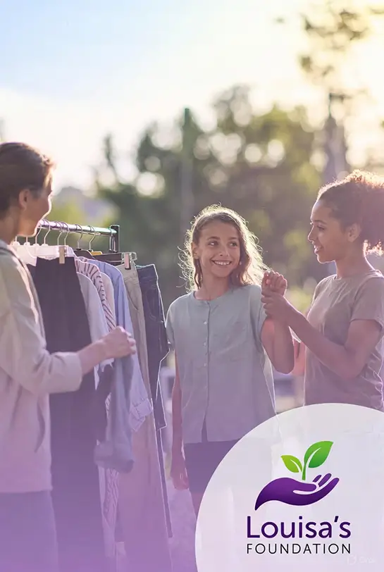 Clothing Assistance Program From Louisa's Foundation Inc.